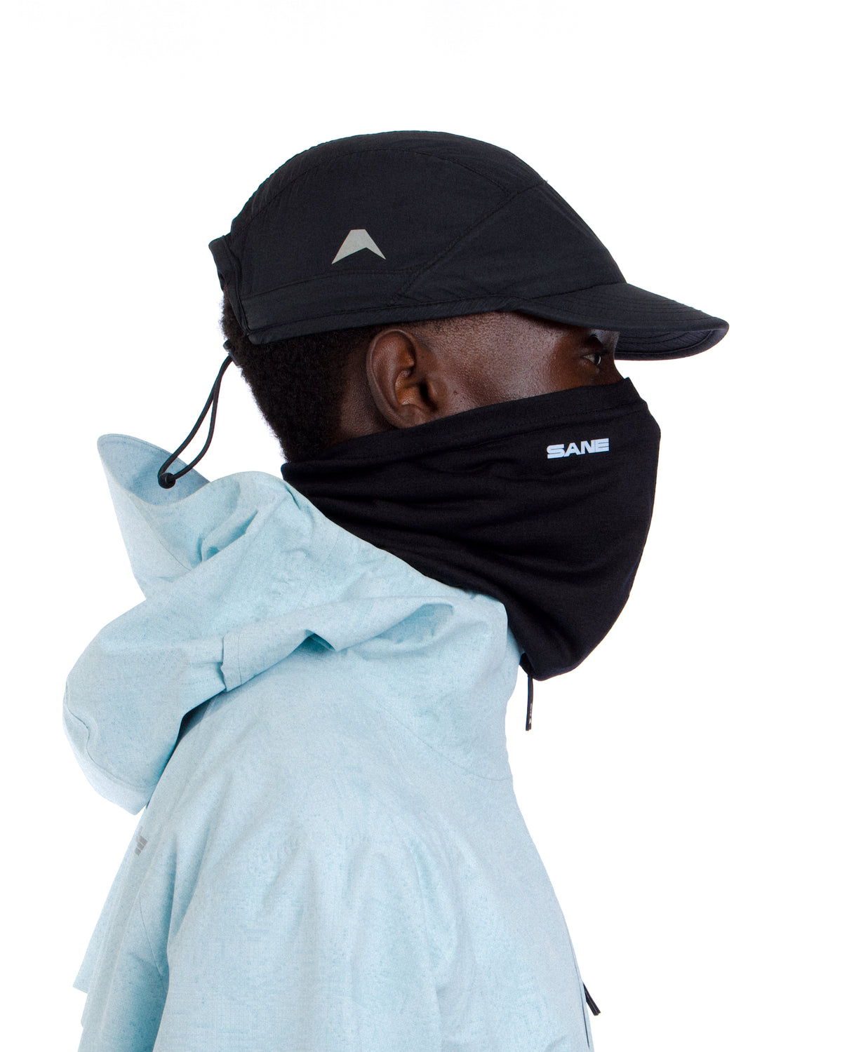 Neckwarmer Merino Ultralight Black